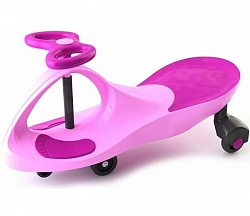 Каталка машинка розовая для всей семьи (FamilyCar, F-1 P) - миниатюра